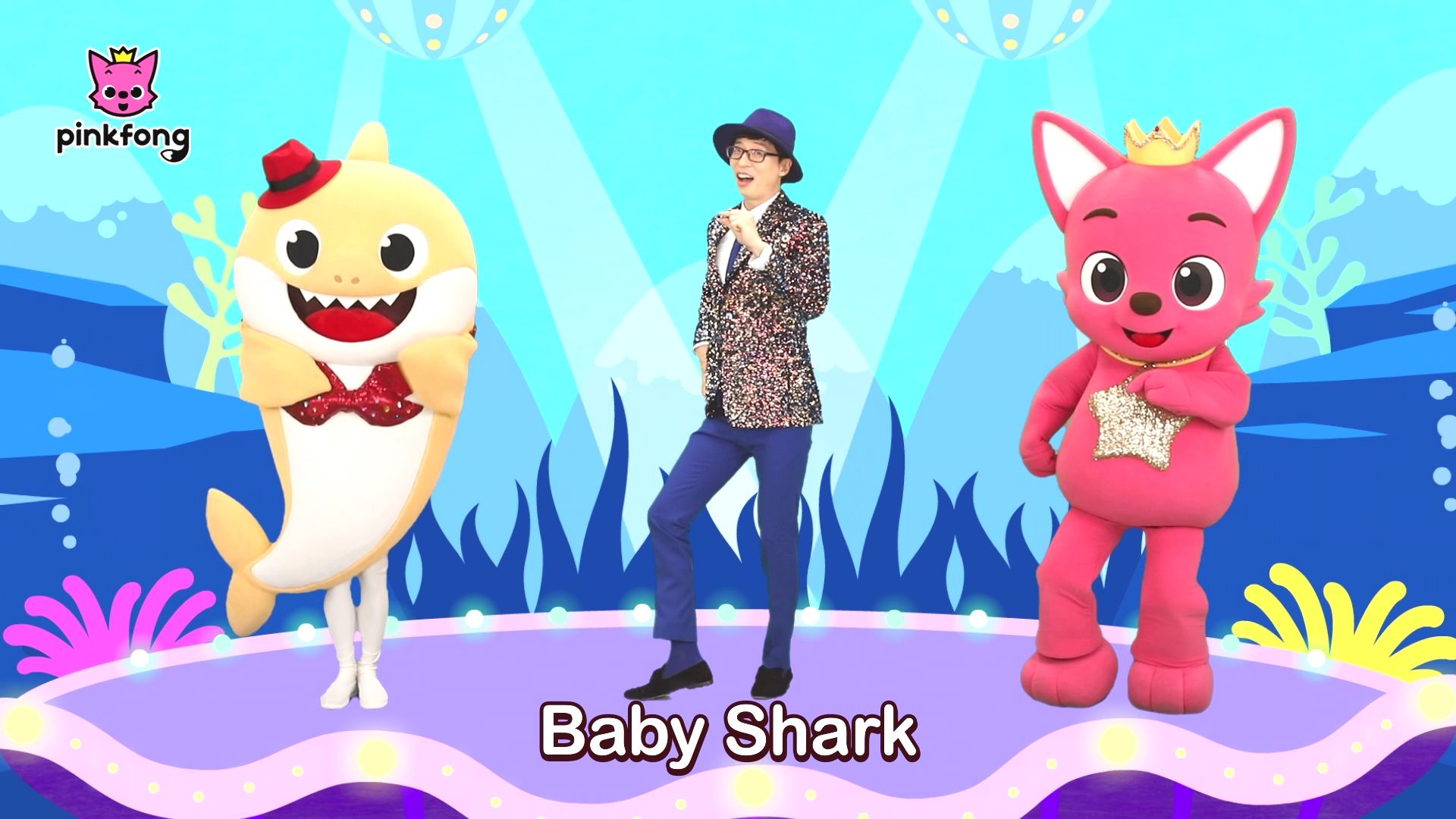 Pinkfong Reimagines Baby Shark Video With Yellow Suit Guy From Gangnam Style Amw